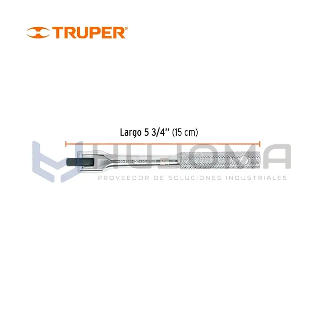 Palanca Articulada 15 cm, Encaste 1/4" Truper 13909