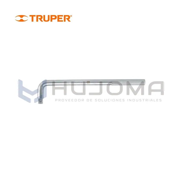 Palanca en L 18" (45 cm) encaste 3/4" Truper 13914