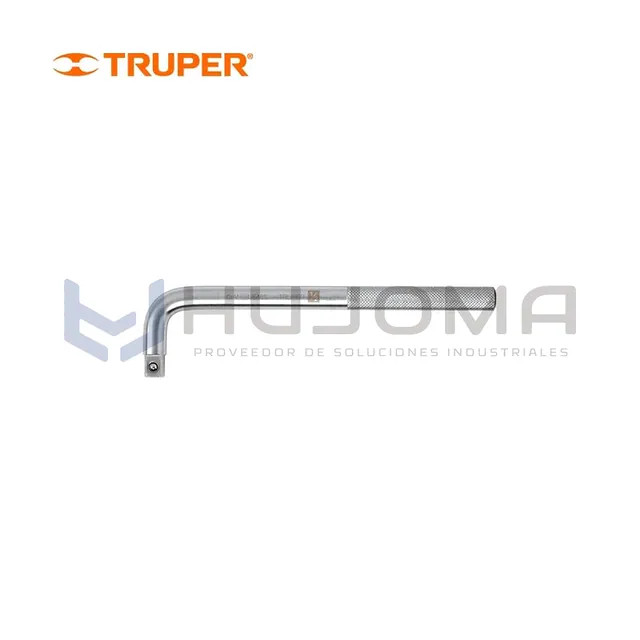 Palanca en L 9" (23 cm) encaste 1/2" Truper 13913