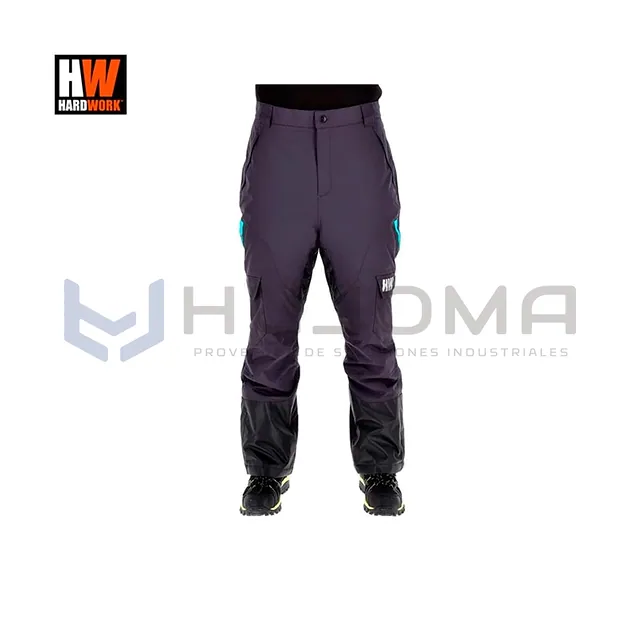 Pantalón Térmico Impermeable HW Refugio Gris HardWork