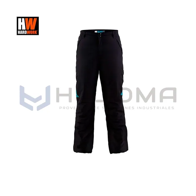 Pantalón Térmico Refugio Mujer Gris/Turquesa HardWork