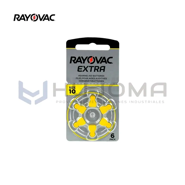 Pila Auditiva Zinc-Aire Size 10 Rayovac Extra
