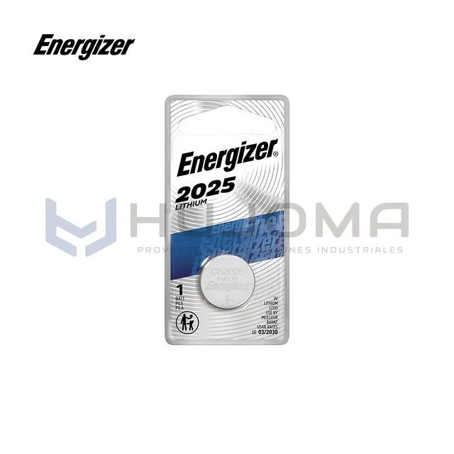 Pila Botón de Litio Energizer CR2025 3 V