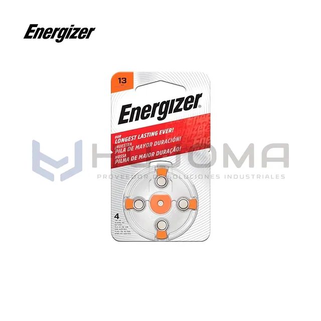 Pila para Audífonos Energizer Audio Size 13 Zinc-Aire