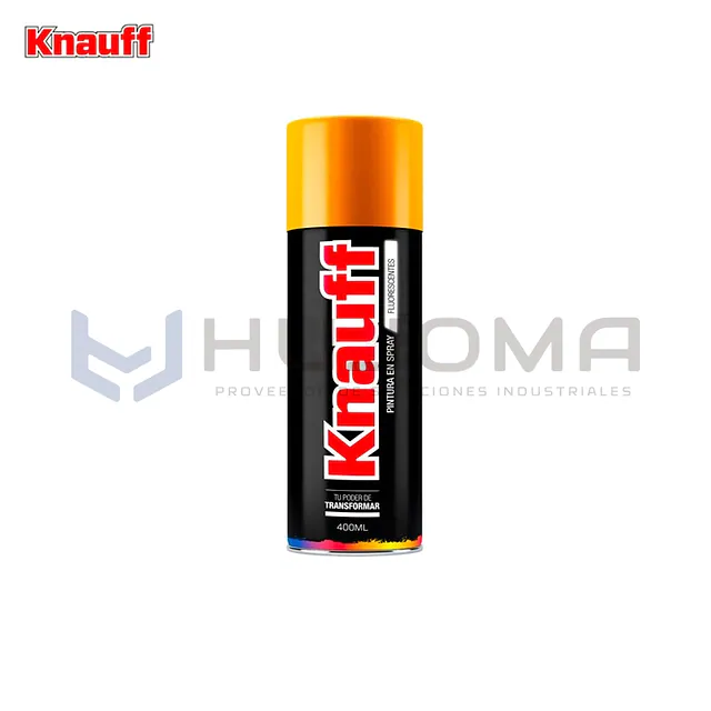 Pintura Spray Fluorescente Mandarina Knauff #107