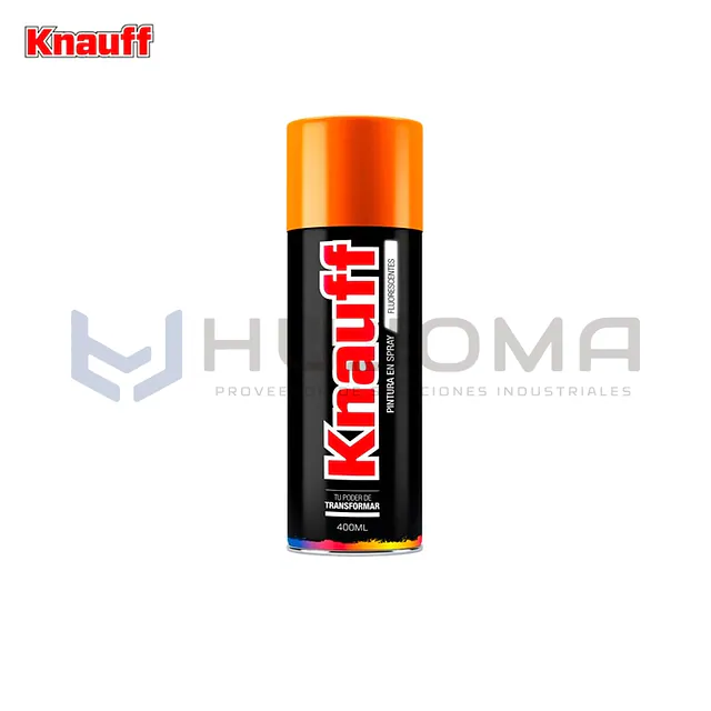 Pintura Spray Fluorescente Naranja Knauff #102