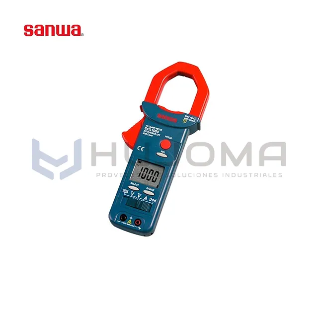 Pinza Amperimétrica DCL1000 Sanwa