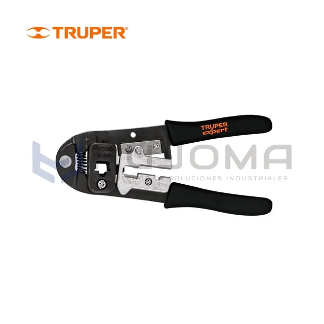 Pinza ponchadora RJ-45, 8 contactos Truper 18342
