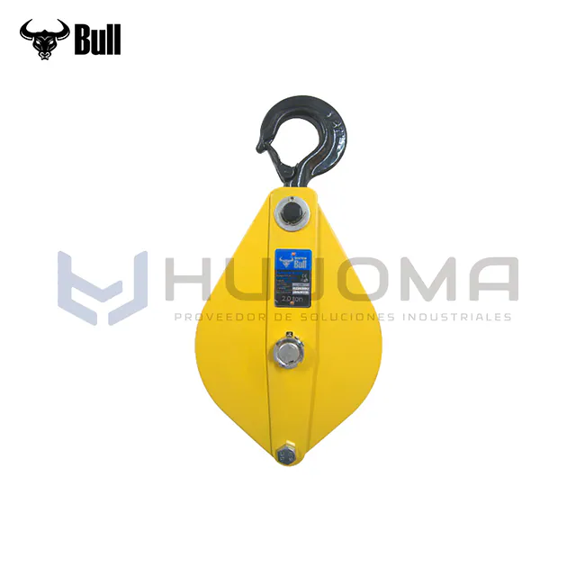 Polea 2 Toneladas HPB-20 para Cable y Cuerda American Bull