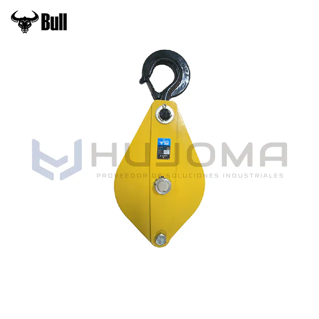 Polea 6.4 Toneladas HPB-64 para Cable y Cuerda American Bull