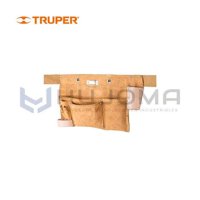 Porta herramientas de carnaza 9 compartimentos Truper 11534