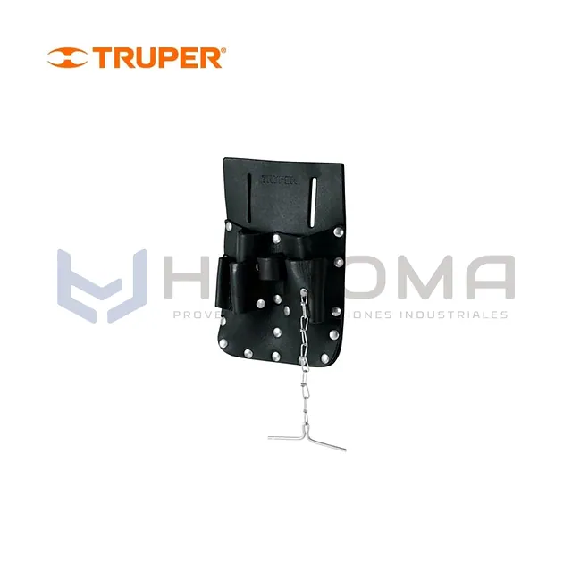 Porta herramientas de cuero 7 compartimentos Truper 11515