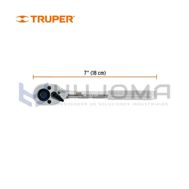 Ratchet de Liberación Rápida, Encaste 3/8" Truper 13659