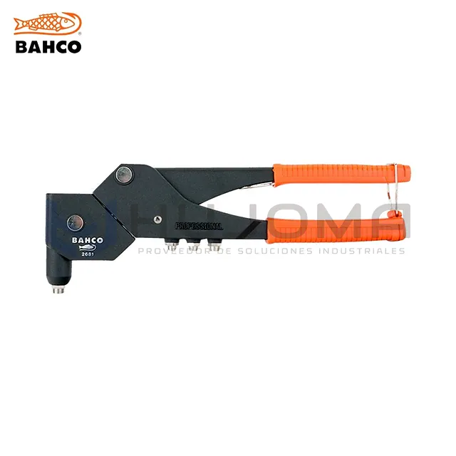 Remachadora Manual 285 mm con Cabezal Giratorio Bahco 2681