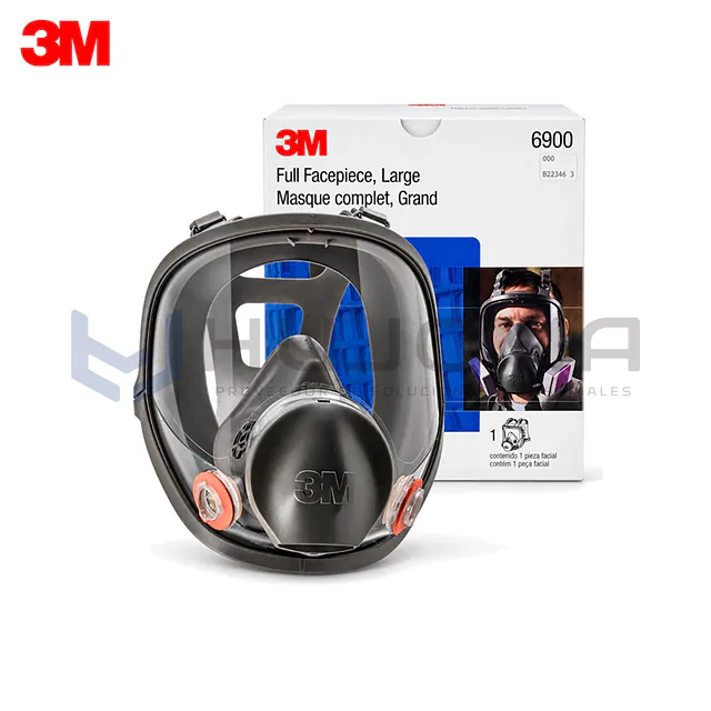 Respirador Cara Completa 3M 6900 Talla L