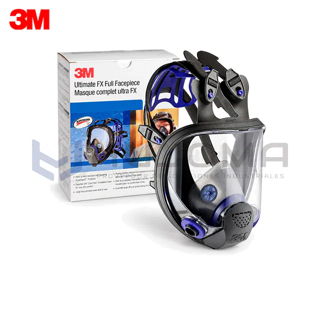 Respirador Cara Completa 3M Ultimate FX FF-403 Talla L