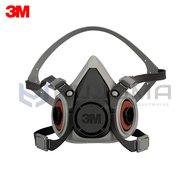 Respirador Media Cara 3M 6100/07024 Talla S Serie 6000