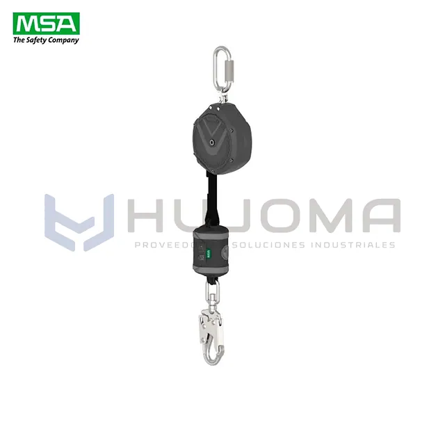 Retráctil V-SHOCK PFL 3 m Cinta Gancho Giratorio MSA VSOHW-031-NE-A