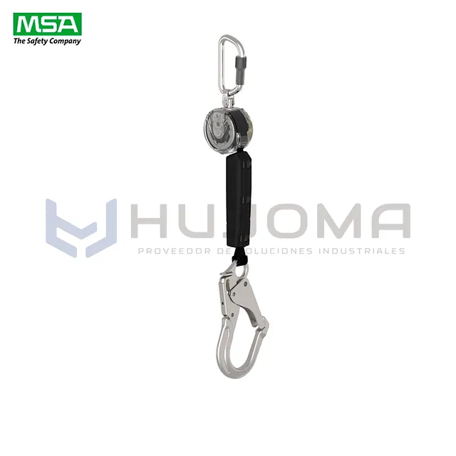Retráctil V-TEC PFL 3 m Cinta Gancho Aluminio MSA VTOHW-031-DA-A