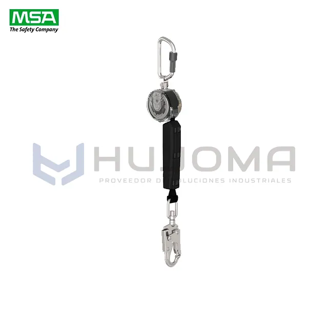 Retráctil V-TEC PFL 3 m Cinta Gancho Giratorio MSA VTOHW-031-DE-A
