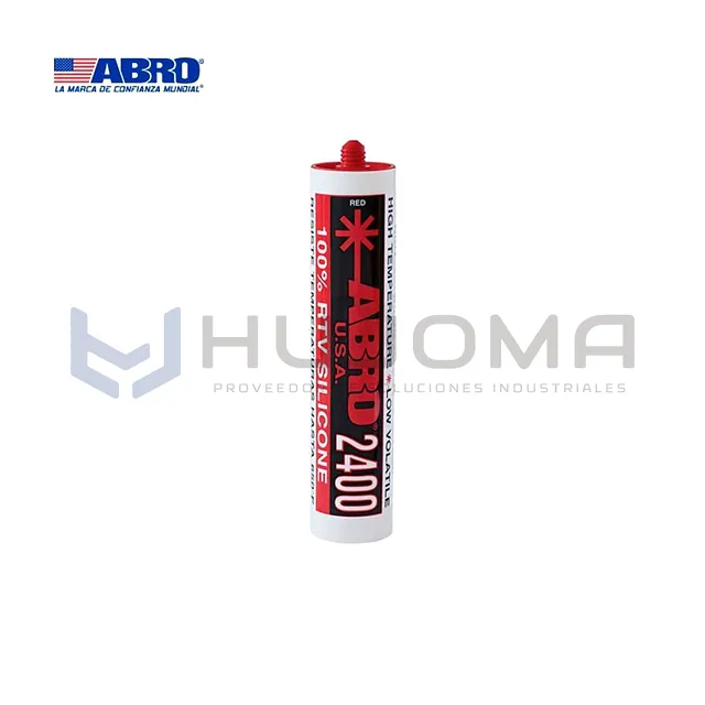 Silicona Automotriz Roja SS-2400 Abro