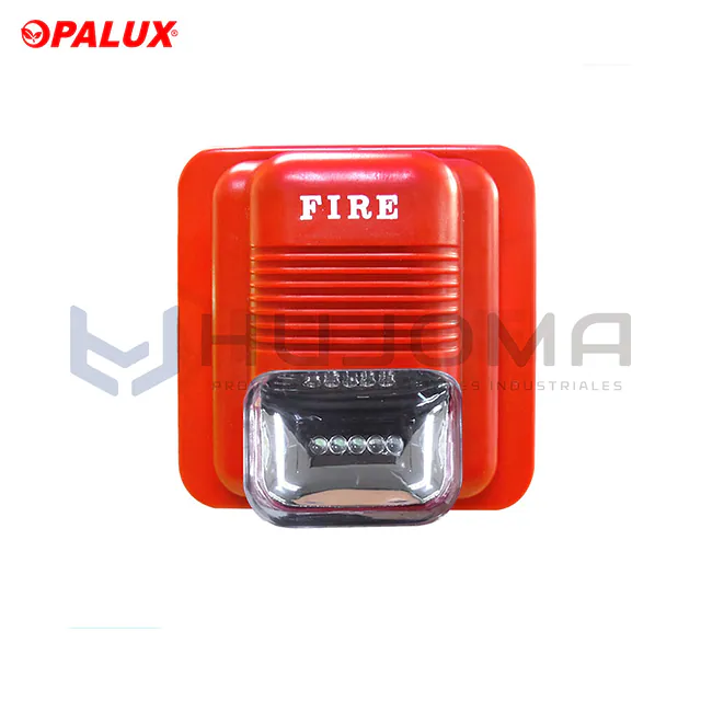 Sirena con Strobo Flash Opalux GL-14N, 12-24V DC