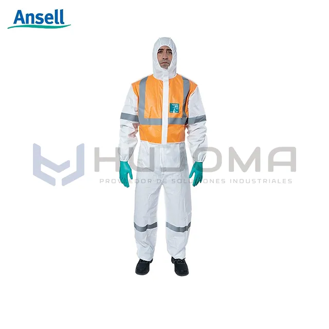 Traje AlphaTec 1800 COMFORT BC Modelo 143 Alta Visibilidad Ansell
