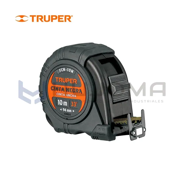 Wincha Cinta Negra 10m Truper 103057
