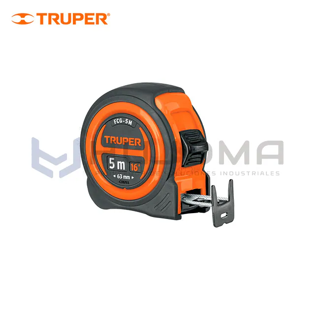 Wincha Compacta 5 m Truper 12772