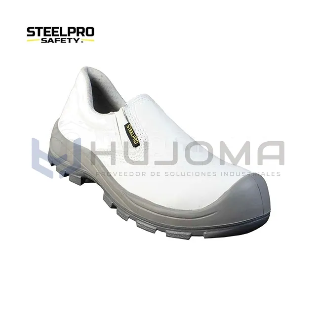 Zapato de Seguridad Elástico Blanco Puntera Composite Steelpro