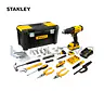 Combo Taladro Percutor Inalámbrico 20V Stanley SCD711C1H-B2 1