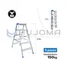 Escalera Banqueta Doble Acceso 5 Pasos (ABD150-5IA) American Bull 2
