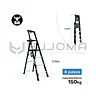 Escalera Portátil High Quality 4 Pasos (APHQ150-4IA) American Bull 2
