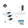 Escalera Taburete 3 Pasos (ST150-3IA) American Bull 2