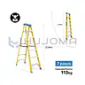 Escalera Tijera de Fibra 7 Pasos (FTS113-7I) American Bull 2
