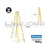 Escalera Tijera Doble de Fibra 12 Pasos (FTD150-12IA) American Bull 2