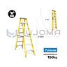 Escalera Tijera Doble de Fibra 7 Pasos (FTD150-7IA) American Bull 2