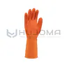 Guante de Jebe Antideslizante 3 Capas Naranja Eterna 2