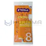 Guante de Jebe Antideslizante 3 Capas Naranja Eterna 3