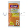 Guante de Jebe Corrugado 2 Capas Amarillo Eterna 2