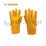 Guantes de carnaza puño corto unitalla Truper 14241 1