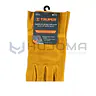 Guantes de carnaza puño corto unitalla Truper 14241 2