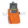 Guantes de carnaza y loneta uso ligero unitalla Truper 14244 2