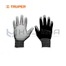 Guantes de nylon palma de poliuretano talla CH Truper GU-111 (13290) 1