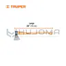 Hacha Europea 1000 g, mango hickory 28" Truper 101768 1