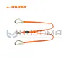 Línea de vida doble brazo con amortiguador Truper CAB-5432-18 1