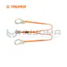 Línea de vida doble brazo con amortiguador Truper CAB-5432-18-A 1