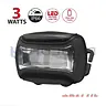 Linterna Frontal LED 3W a Pilas Negra Opalux OP-1102NG 2