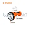 Linterna plástica LED 300 lm recargable Truper 16005 1