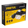 Lupa Optovisor de 3 LED Pretul 26019 2